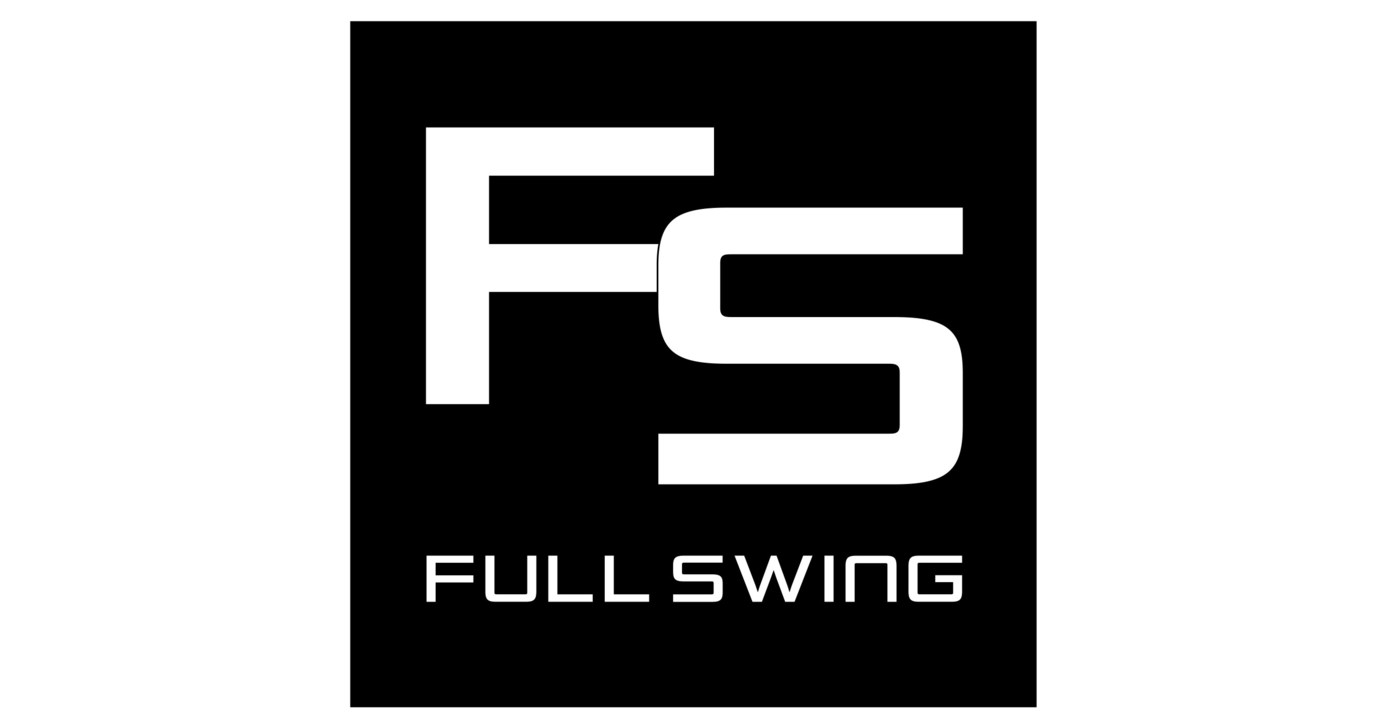 full swing logo in black