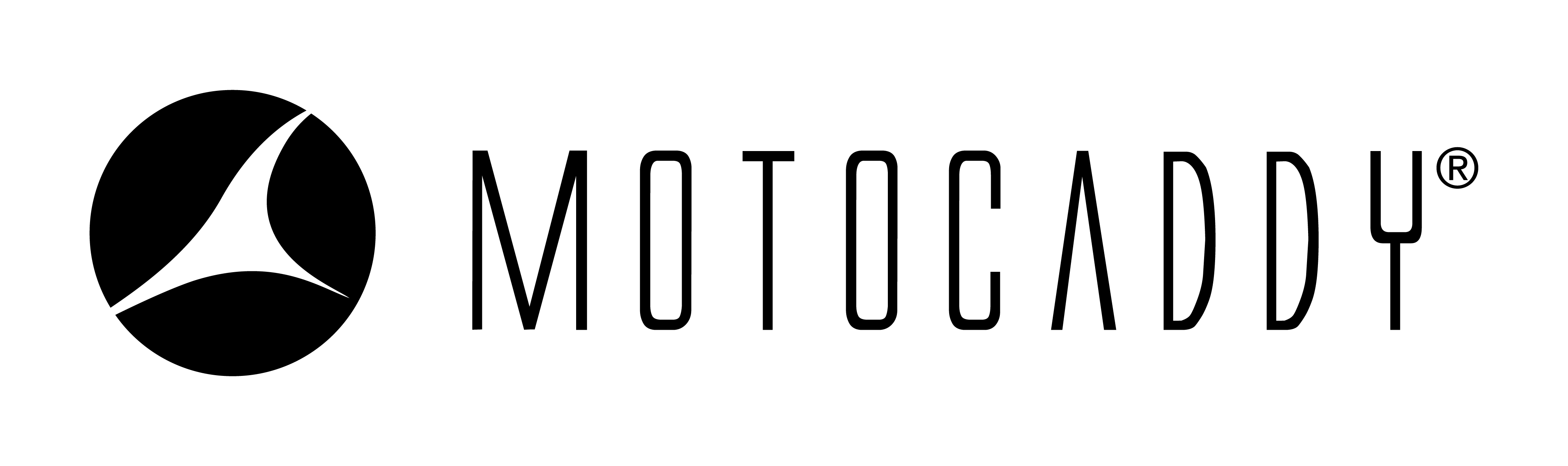 motocaddy logo in black