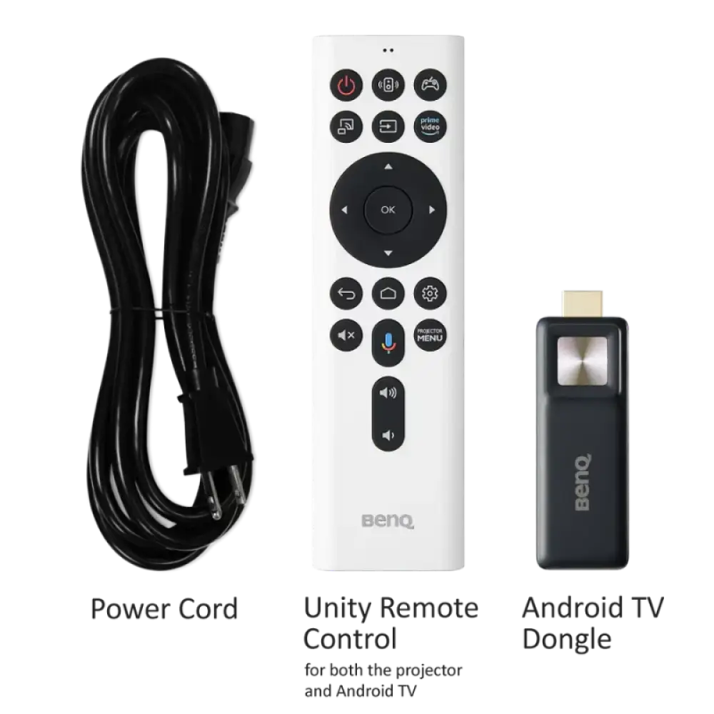 benq 4k projector remote and drive view