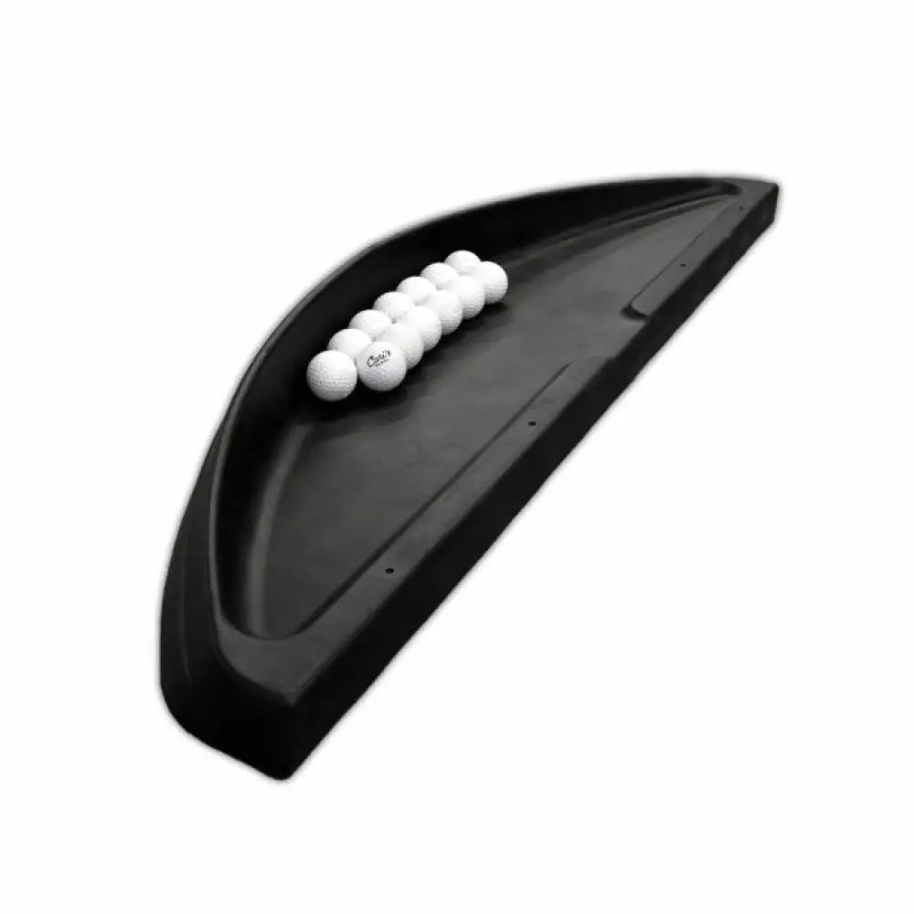golf ball tray with balls