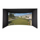 best golf simulator enclosure front view