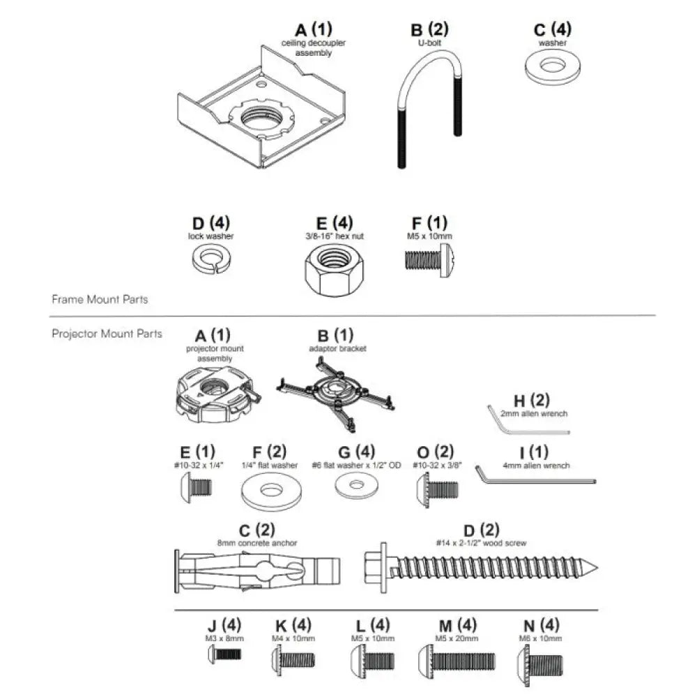 golf simulator projector mount specs view