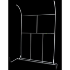 golf simulator stand side view