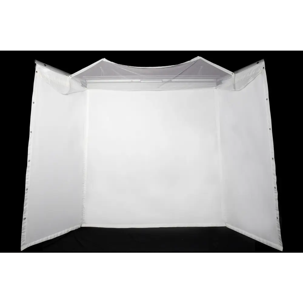 golf simulator collapseable enclosure front view