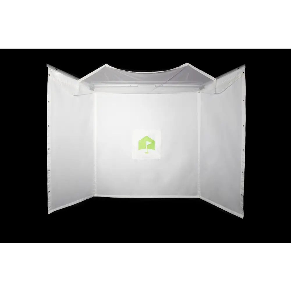 golf simulator enclosure view