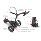 best electric golf push cart description of product