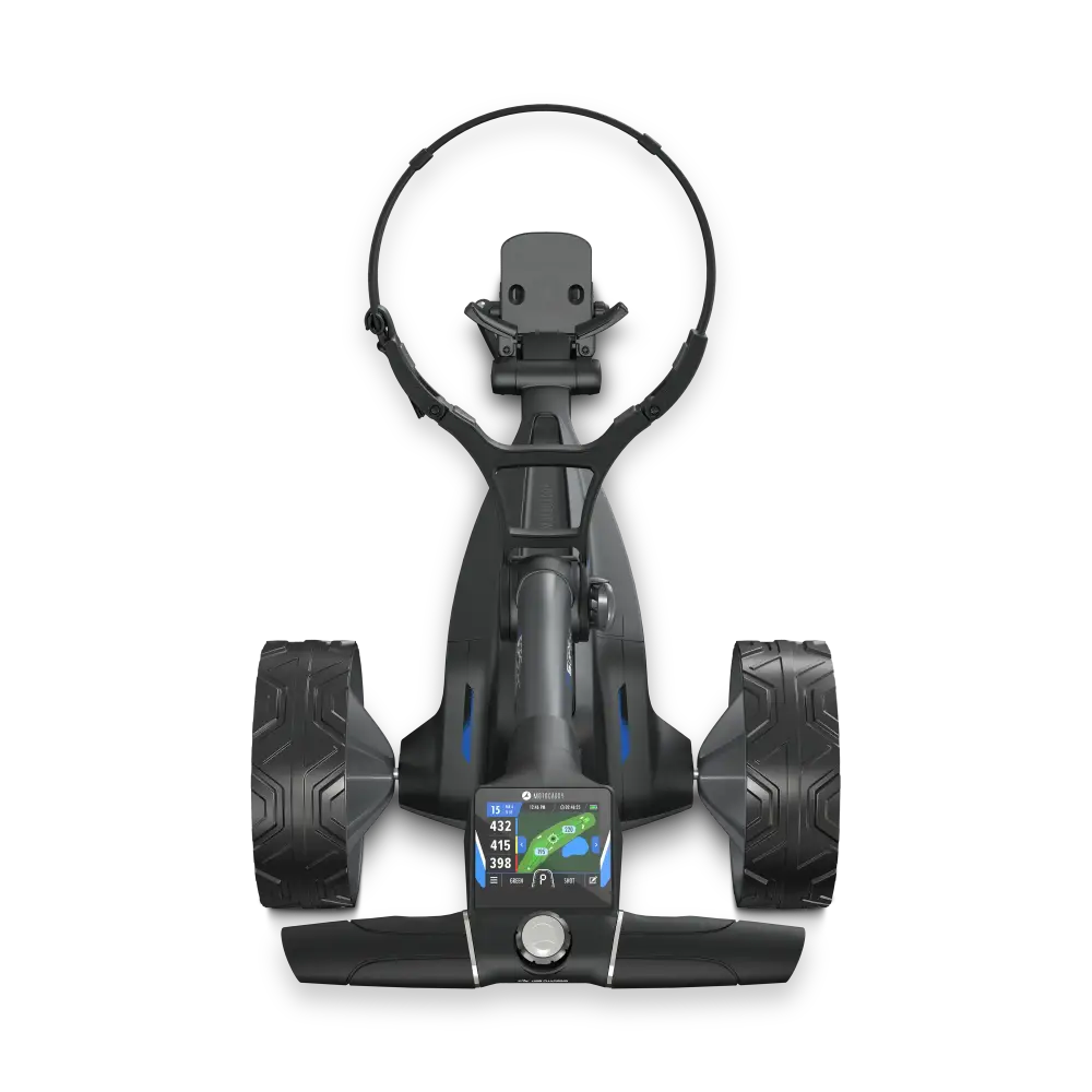 electric golf bag carts top view
