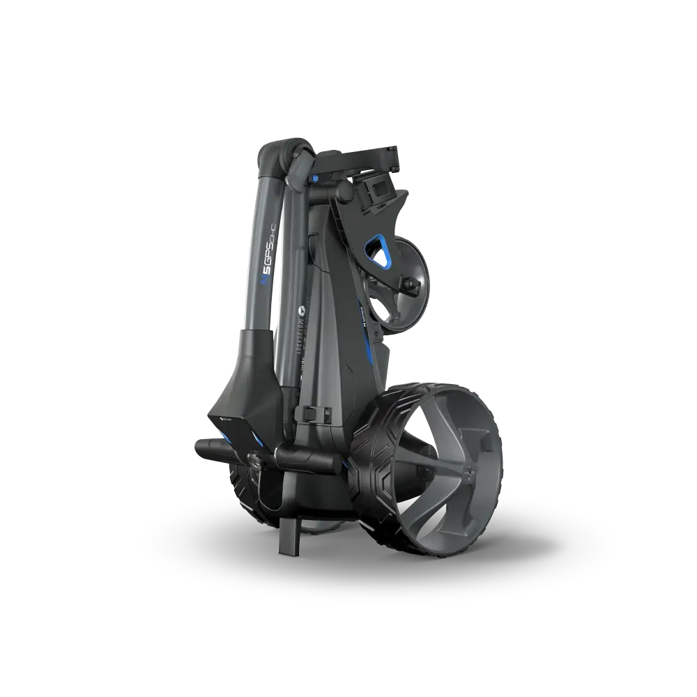 remote golf cart folded view