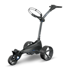 top rated electric golf caddy setup side angle