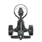 electric pull cart top view looking down