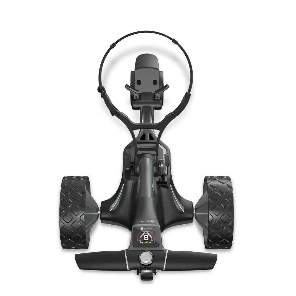 motocaddy m7 remote control top view looking down