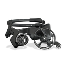 electric pull cart golf folded view