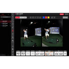 golf swing video recorder side by side golfer driving