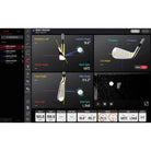 golf swing camera setup software view