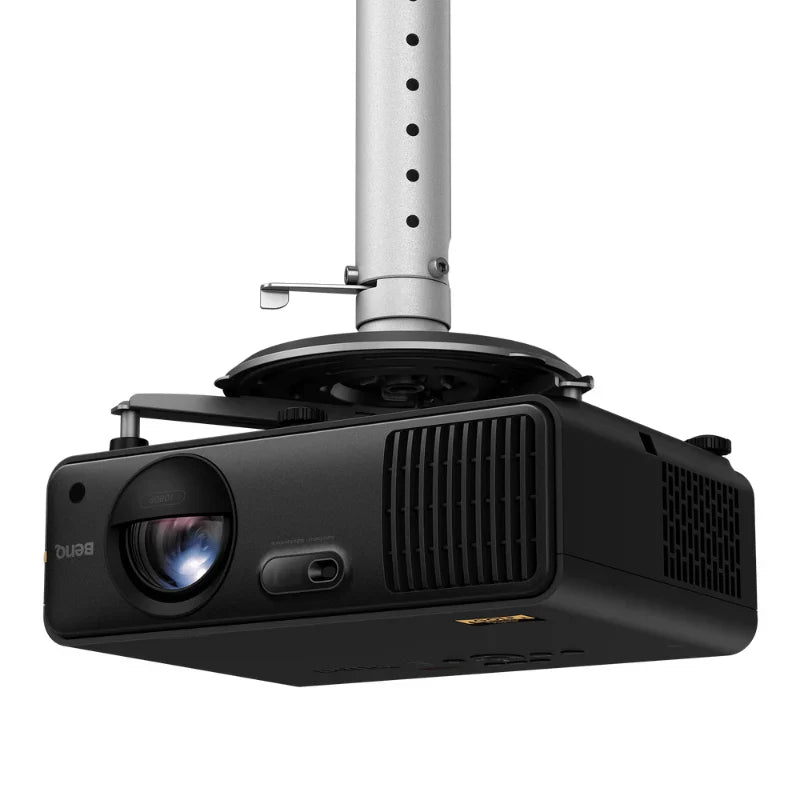 golf simulator with projector front side view