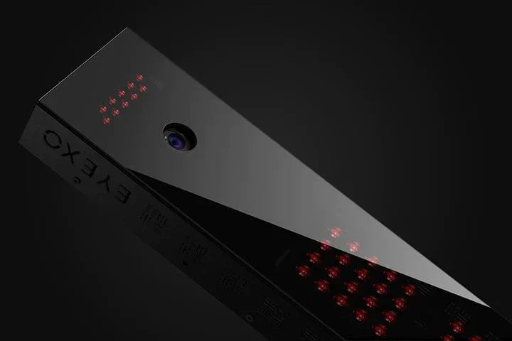 golf training simulator diagonal view