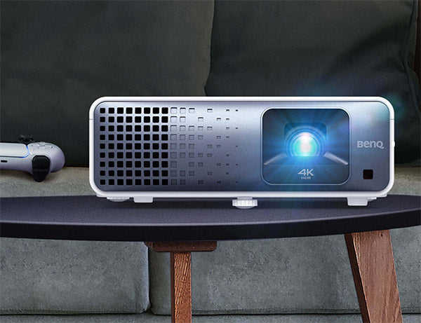 short throw golf simulator projector front view