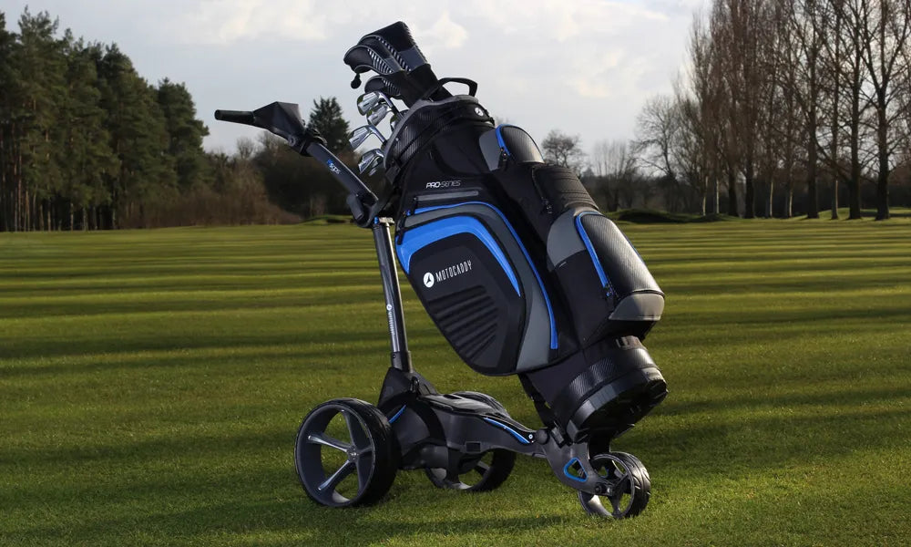 moto trolley standing outdoor shot