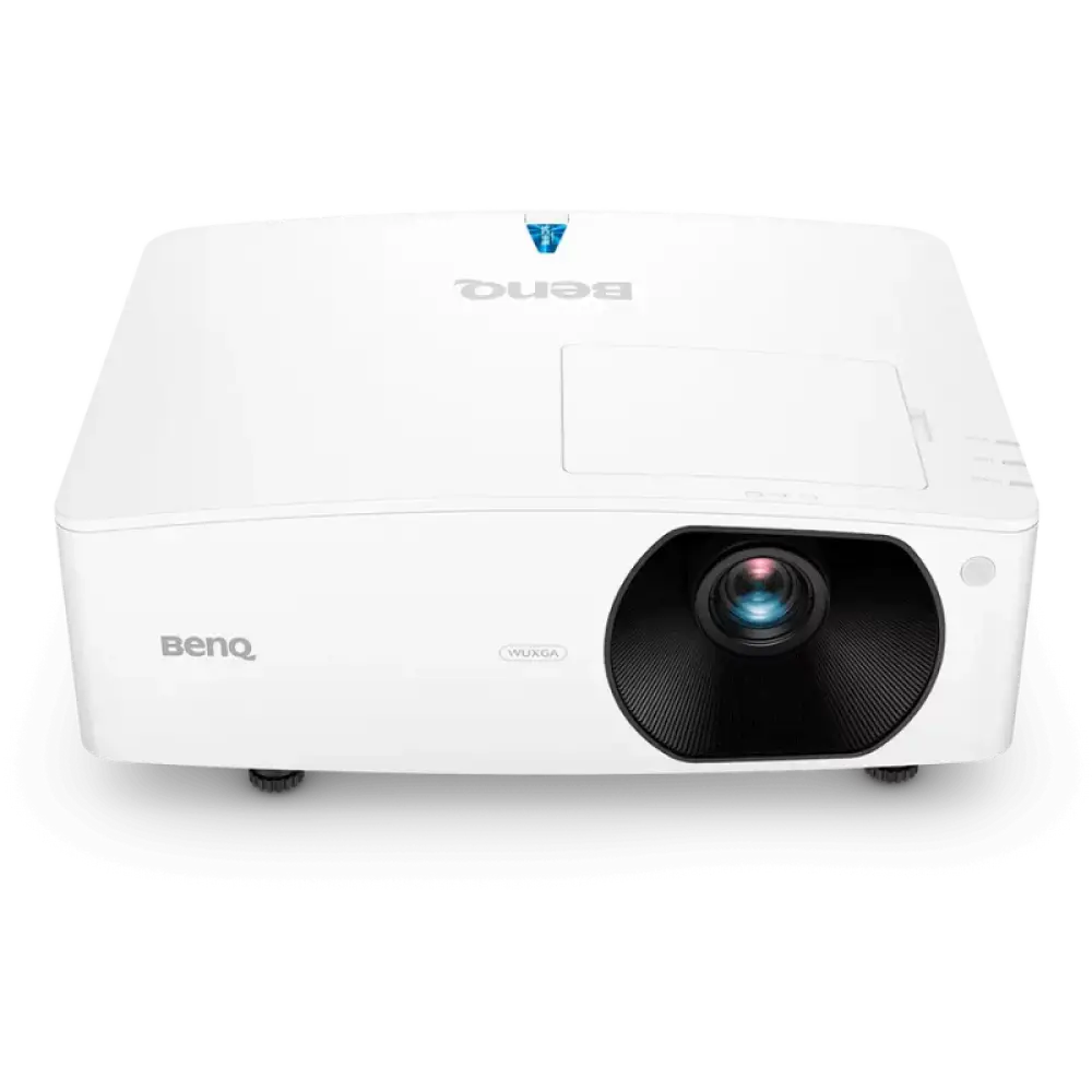 golf simulator projector top front angle  