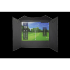 retractable golf enclosure view
