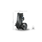 electric walking golf cart folded dimensions