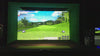 golf simulator for house two people playing