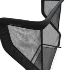 hitting net top side view