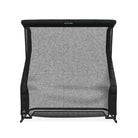 golf net and mat back view white background