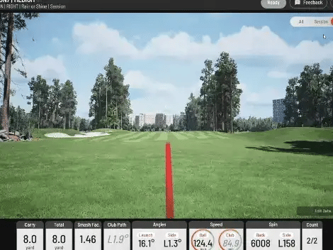Uneekor eye xr data ball path video